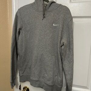 Nike Men's Heather Gray Pullover Hoodie
